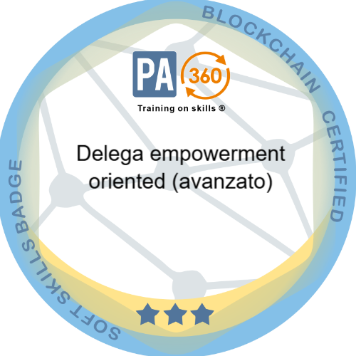 Delega empowerment oriented (avanzato)